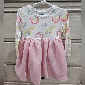 Oldnavy 2t girls rainbow tulle dress